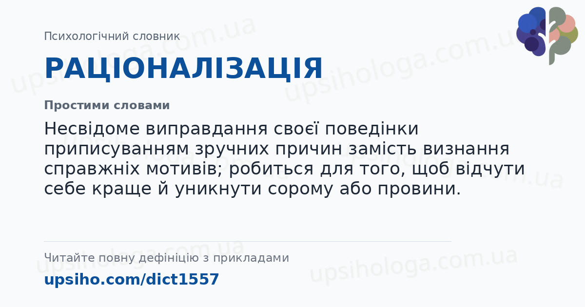 РАЦІОНАЛІЗАЦІЯ — Простими словами