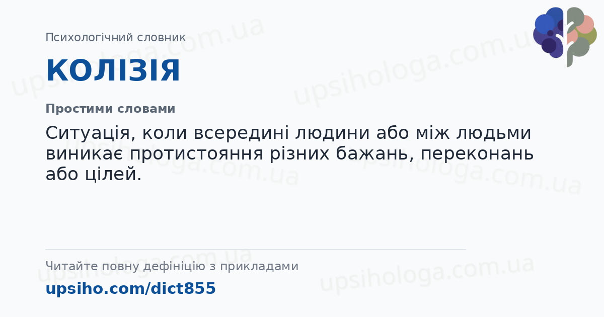 КОЛІЗІЯ — Простими словами